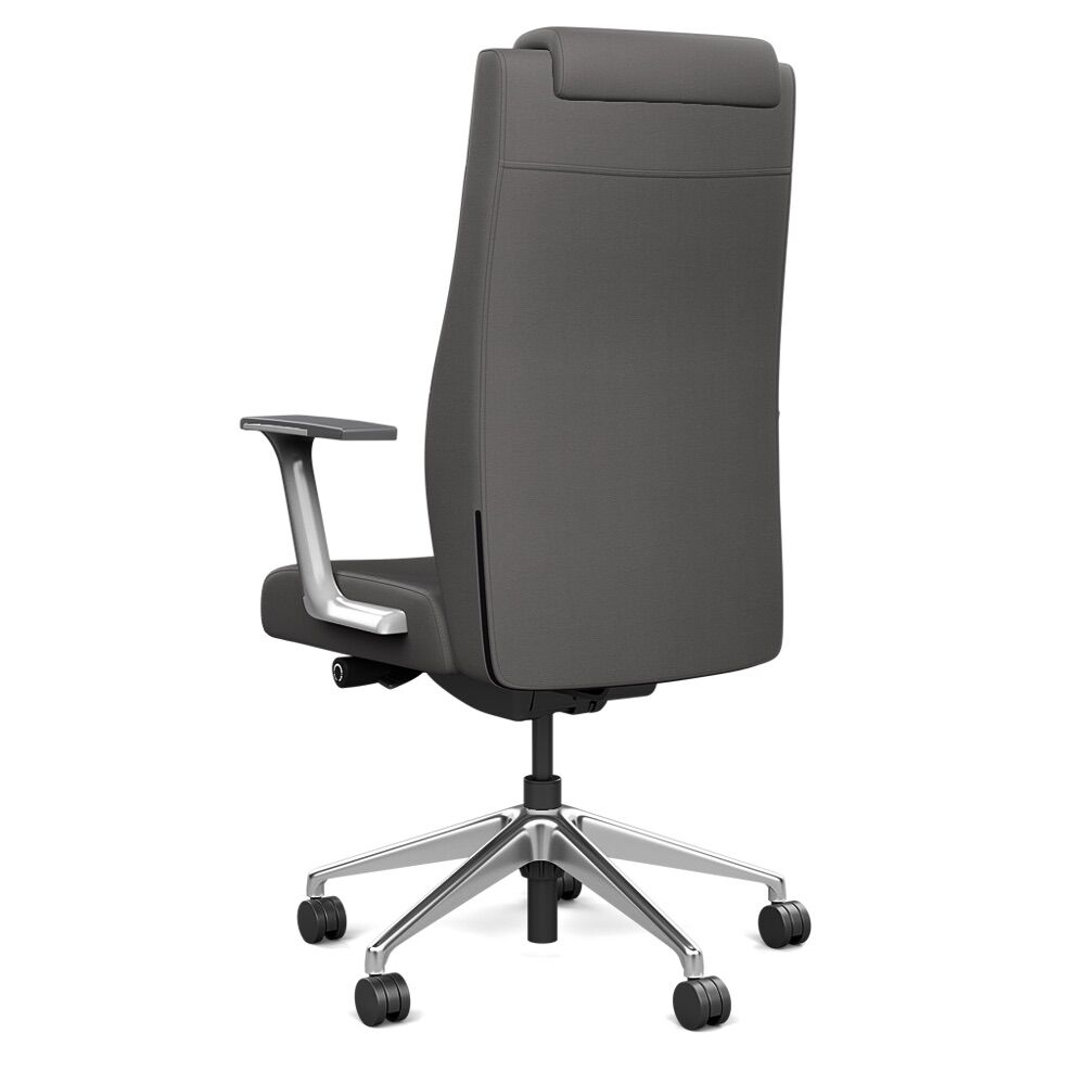 Prava-Highback-Charcoal-BackAngledView