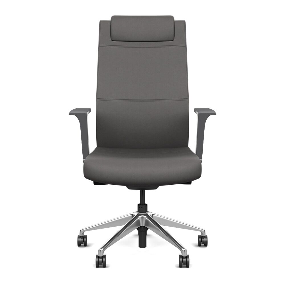 Prava-Highback-Charcoal-FrontView